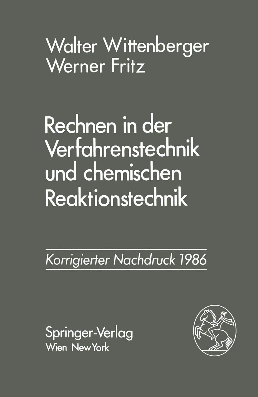 Rechnen in der Verfahrenstechnik und chemischen Reaktionstechnik Media & Communication