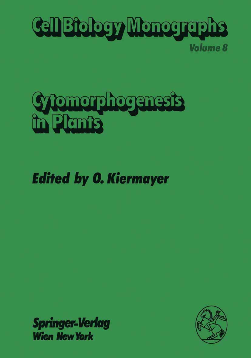 Cytomorphogenesis in Plants (Cell Biology Monographs, 8) Computer Science