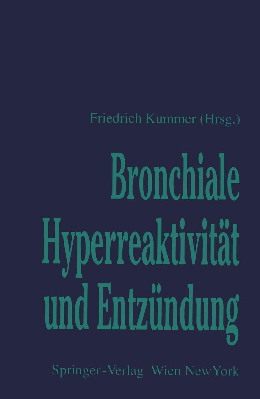 Bronchiale Hyperreaktivität und Entzündung Medicine