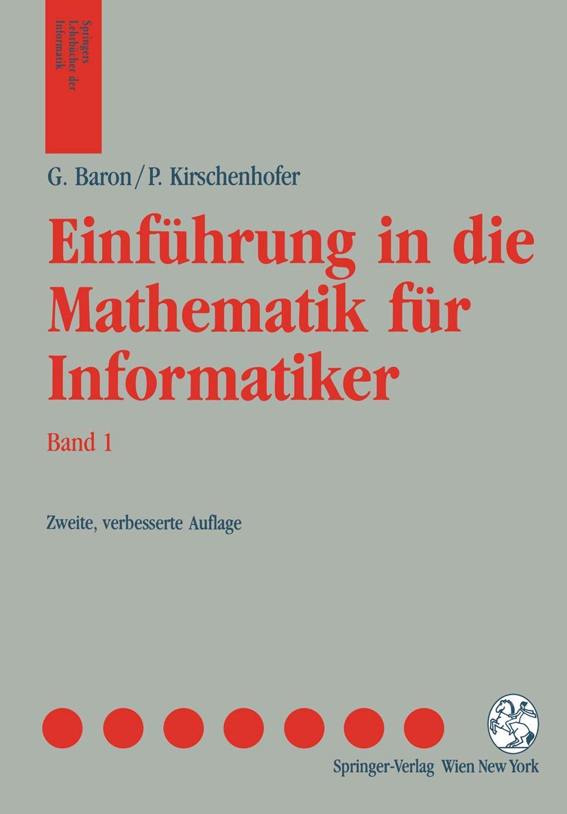 Einführung in die Mathematik für Informatiker Computer Science