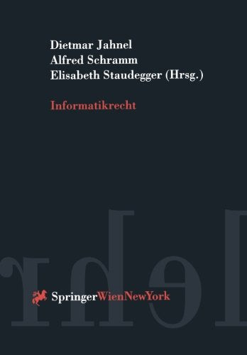 Informatikrecht (Springers Kurzlehrbücher der Rechtswissenschaft) Law