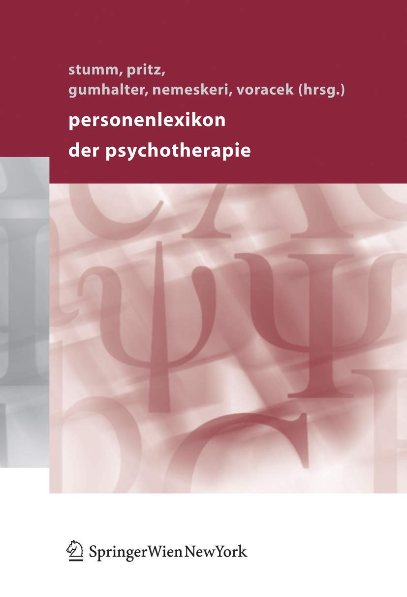Personenlexikon der Psychotherapie Medicine