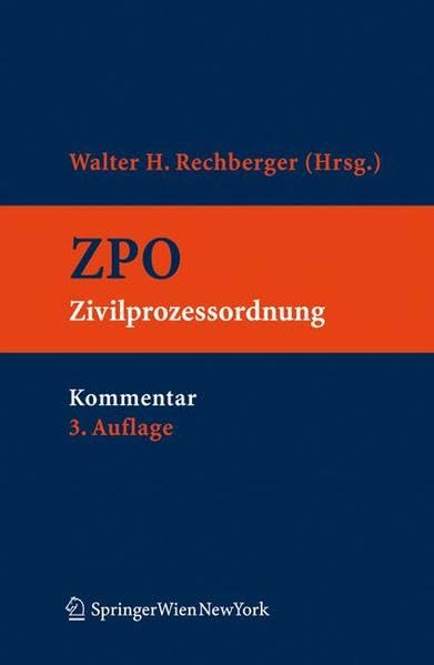 Kommentar zur ZPO Law