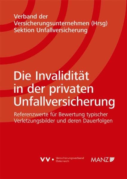 Die Invalidität in der privaten Unfallversicherung: Referenzwerte für Bewertung typischer Verletzungsbilder und deren Dauerfolgen Law