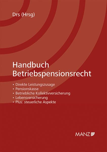 Product Image: Handbuch Betriebspensionsrecht