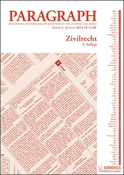 Zivilrecht: Paragraph. Seitenweise österreichische Rechtstexte für Studium und Praxis (Edition Juridica) Law
