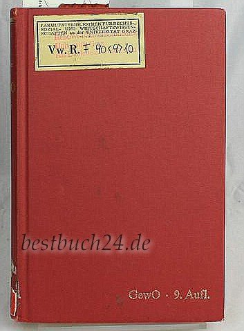 Die Gewerbeordnung 1994: Mit verweisenden und erläuternden Anmerkungen unter Heranziehung der Gesetzesmaterialien (Manz Taschenausgaben (MTA)) Books