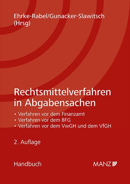 Rechtsmittelverfahren in Abgabensachen (Handbuch) Law
