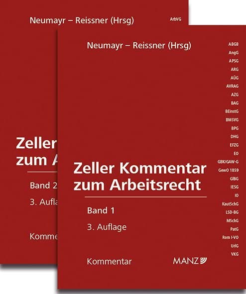 Zeller Kommentar zum Arbeitsrecht (Großkommentar) Law