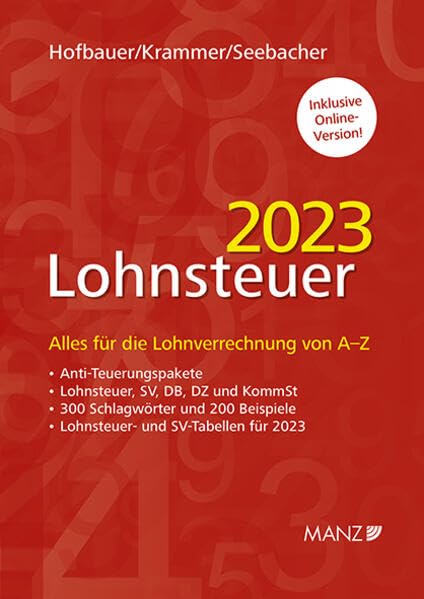 Lohnsteuer 2023: inklusive Zugangscode für Online-Nutzung (Handbuch) Law