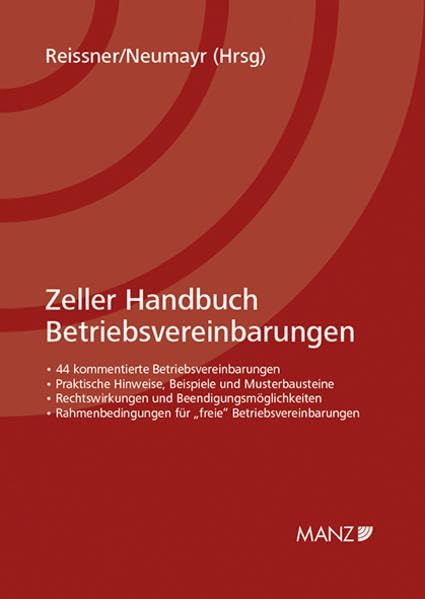 Zeller Handbuch Betriebsvereinbarungen book
