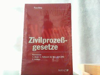 Kommentar zu den Zivilprozessgesetzen: 4. Band, 1. Teilband: §§ 461 - 576 ZPO (Abnahmeverpflichtung für das Gesamtwerk) Law