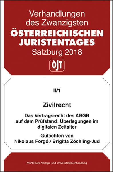 20. Österreichischer Juristentag 2018 Zivilrecht book