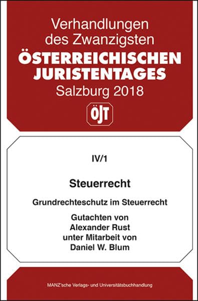 20. Österreichischer Juristentag 2018 Steuerrecht book
