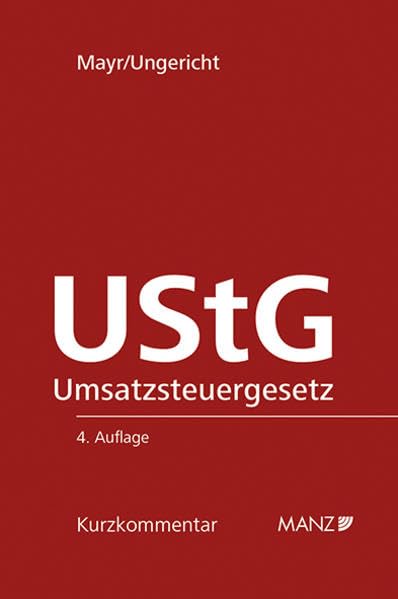 Umsatzsteuergesetz 1994 UStG (Kurzkommentar) Law