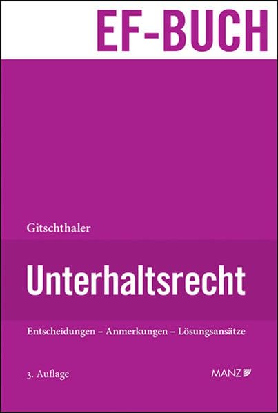 Unterhaltsrecht Law