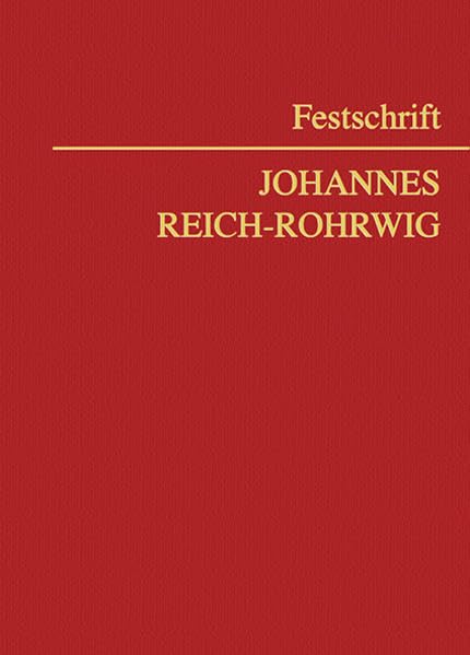Festschrift Johannes Reich-Rohrwig: Zum 60. Geburtstag Law
