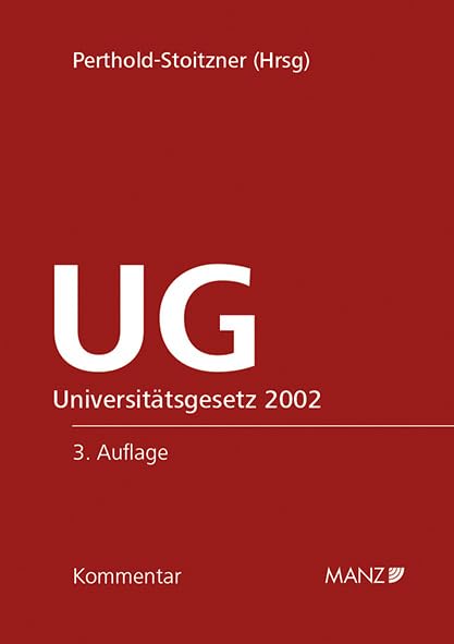 Kommentar zum Universitätsgesetz 2002: Universitätsgesetz 2002 (Großkommentar) Law