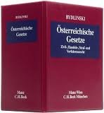 Österreichische Gesetze Zivil-, Handels-, Straf- und Verfahrensrecht Books
