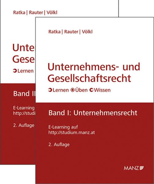 Unternehmens- und Gesellschaftsrecht, Band 1 + 2: Lernen - Üben - Wissen Law