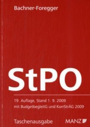 Strafprozessordnung - StPO 1975: Mit neuem Vorverfahren Law