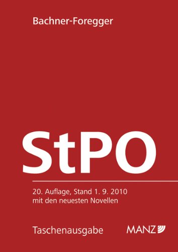 Product Image: Strafprozessordnung - StPO 1975