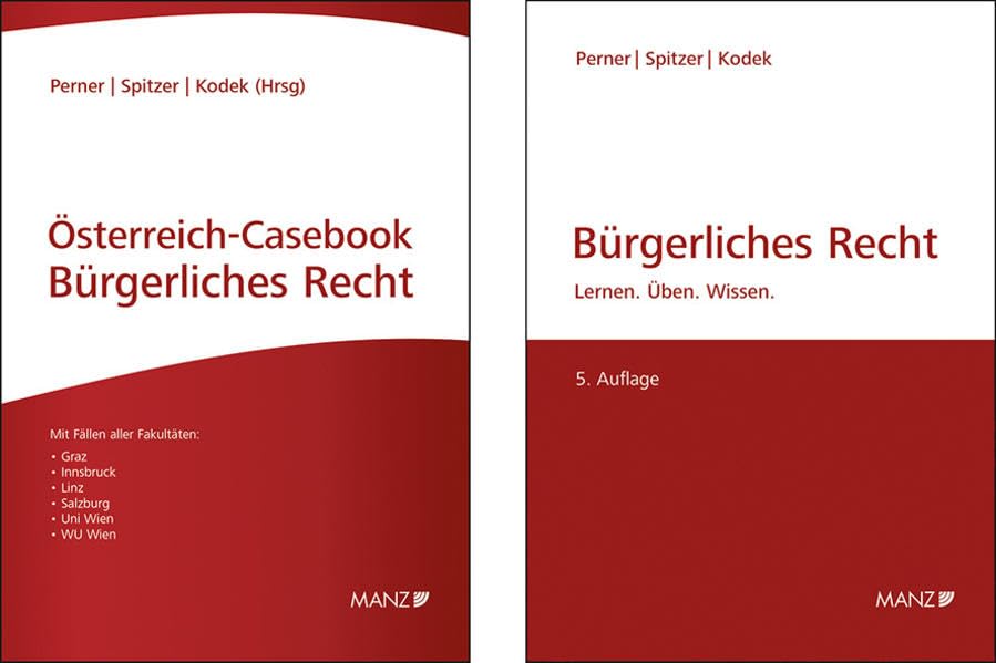 Bürgerliches Recht 5. Aufl inkl. Glossar + Österreich-Casebook Bürgerliches Recht: Lernen - Üben - Wissen Law