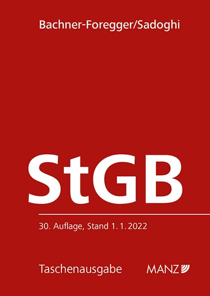 Strafgesetzbuch StGB (Taschenausgabe) Law