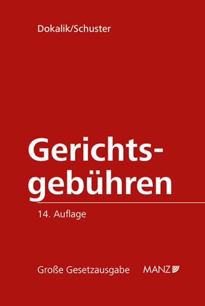 Gerichtsgebühren (Große Gesetzausgabe) Law