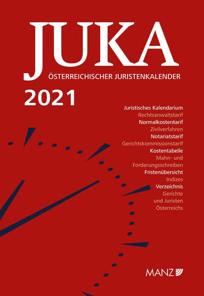 Österreichischer Juristenkalender 2021 JuKa Law