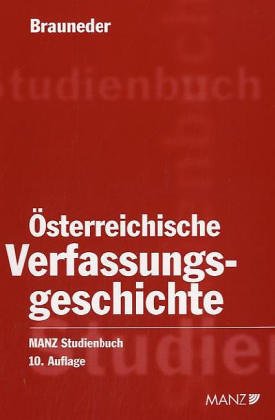 Österreichische Verfassungsgeschichte book
