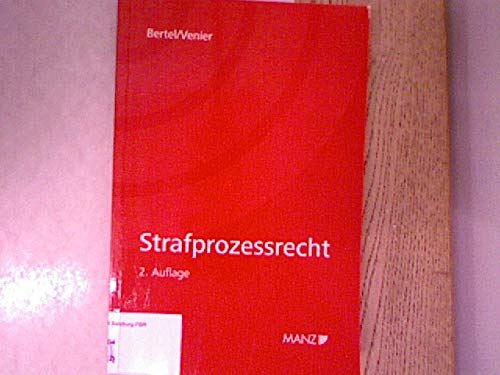 Product Image: Strafprozessrecht