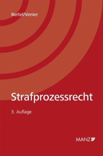 Strafprozessrecht Law Books