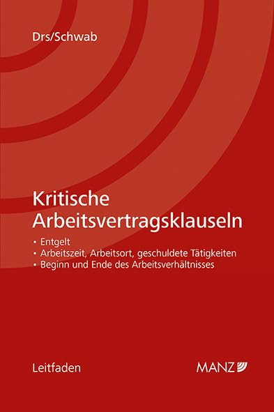 Product Image: Kritische Arbeitsvertragsklauseln (Leitfaden)