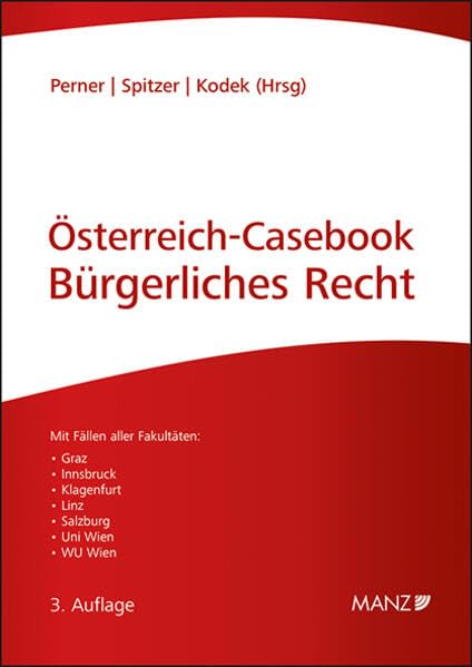 Österreich-Casebook Bürgerliches Recht (LÜW Lernen Üben Wissen) Law