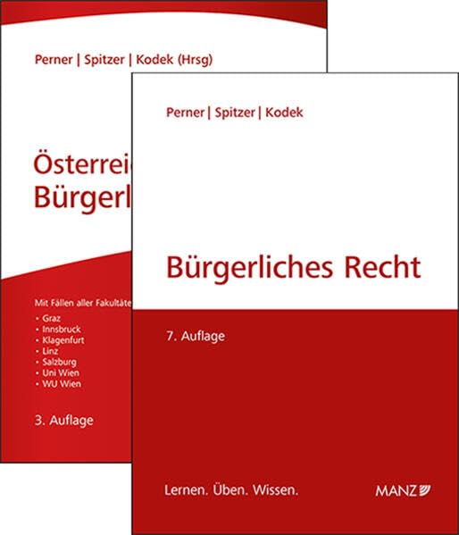 PAKET: Bürgerliches Recht 7.Aufl + Österreich-Casebook Bürgerliches Recht 3.Aufl (LÜW Lernen Üben Wissen) Law