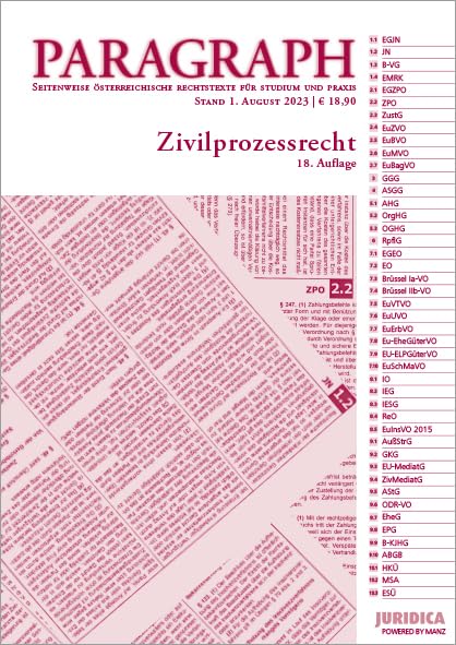 Paragraph - Zivilprozessrecht (Edition Juridica) Law