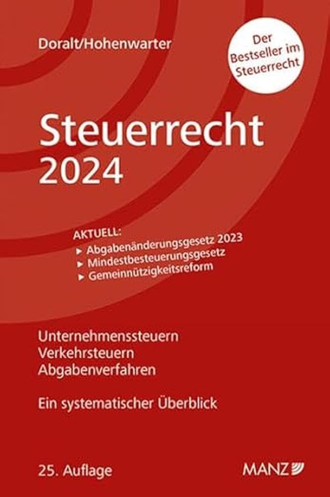 Product Image: Steuerrecht 2024: Ein systematischer Überblick