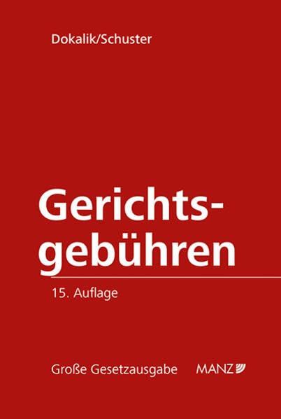 Gerichtsgebühren (Große Gesetzausgabe) Law