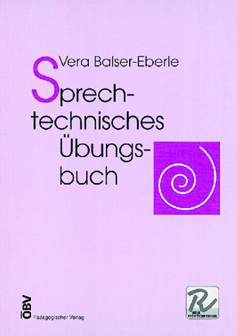 Sprechtechnisches Übungsbuch Sheet Music