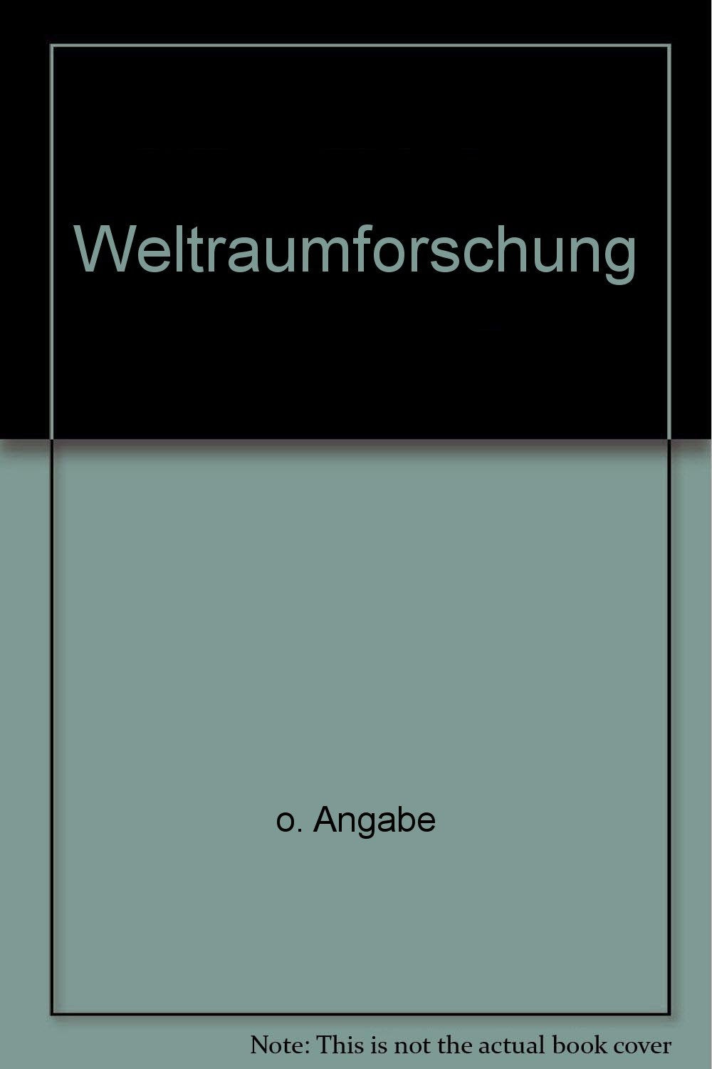 Weltraumforschung - bk1530 Books