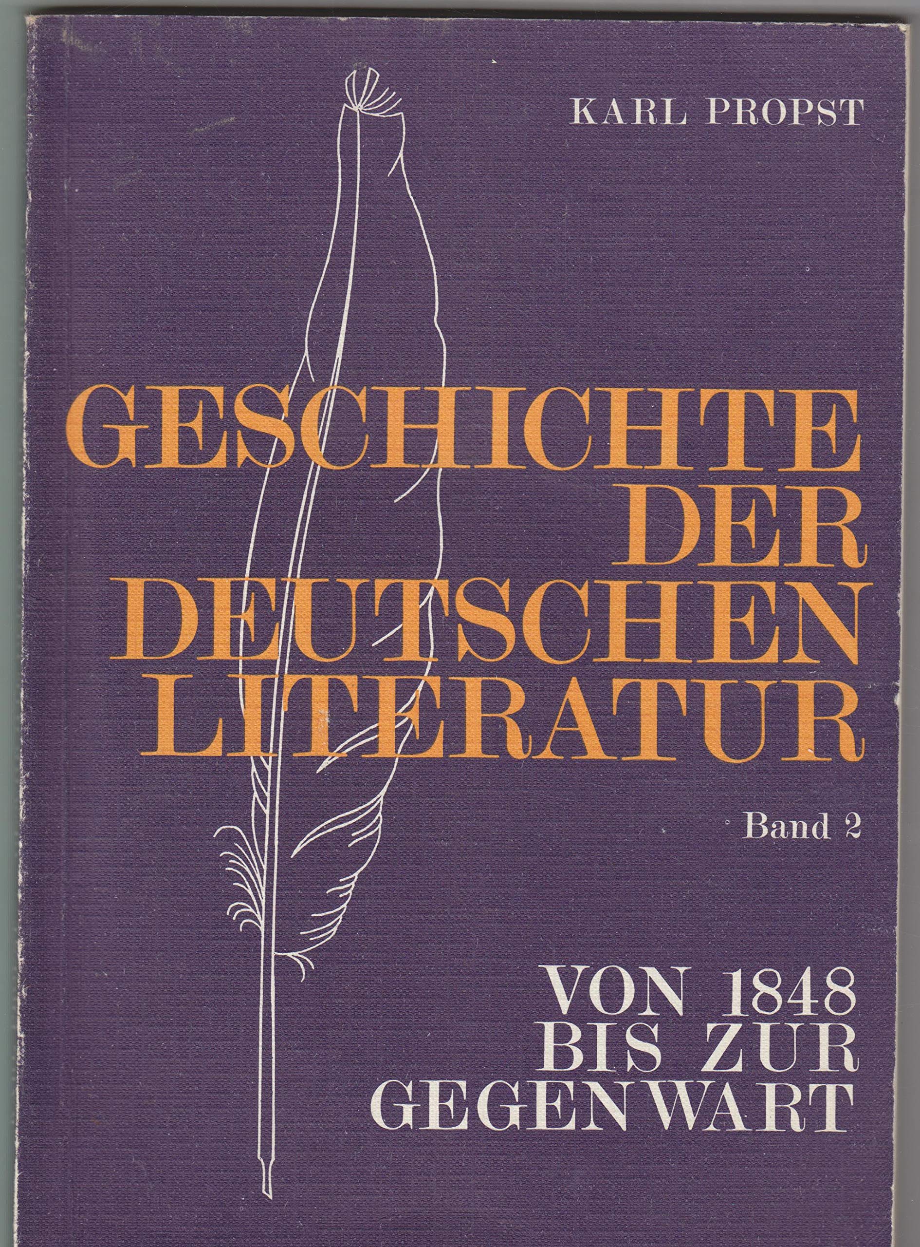 Geschichte der Deutschen Literatur Band 2 Books