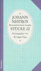 Sämtliche Werke, Historisch-kritische Ausgabe, Stücke: Band 22: Stücke Classics