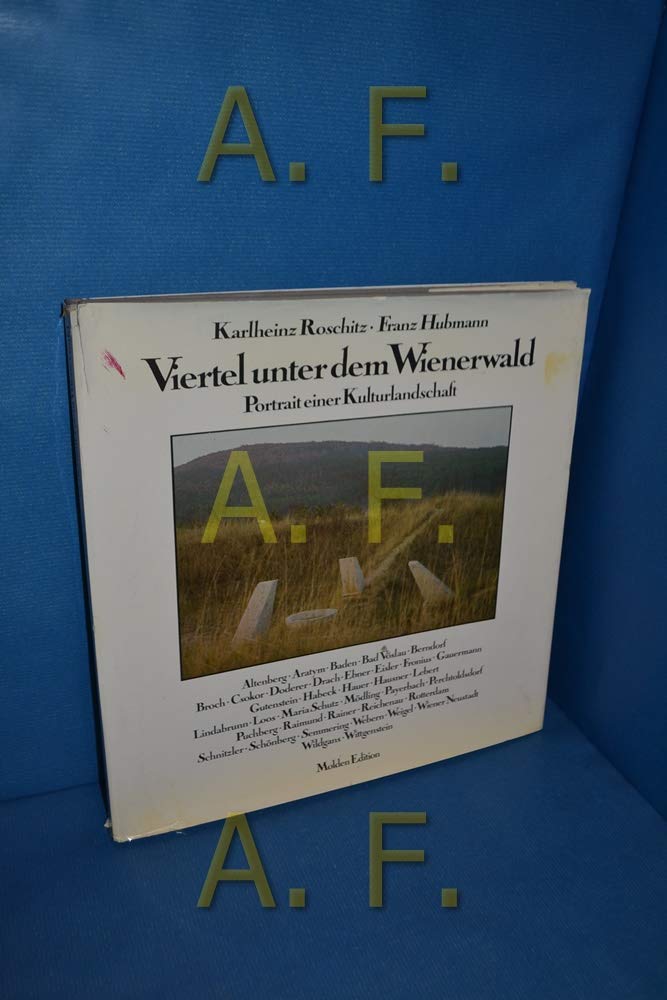 Viertel unter dem Wienerwald. Portrait einer Kulturlandschaft book
