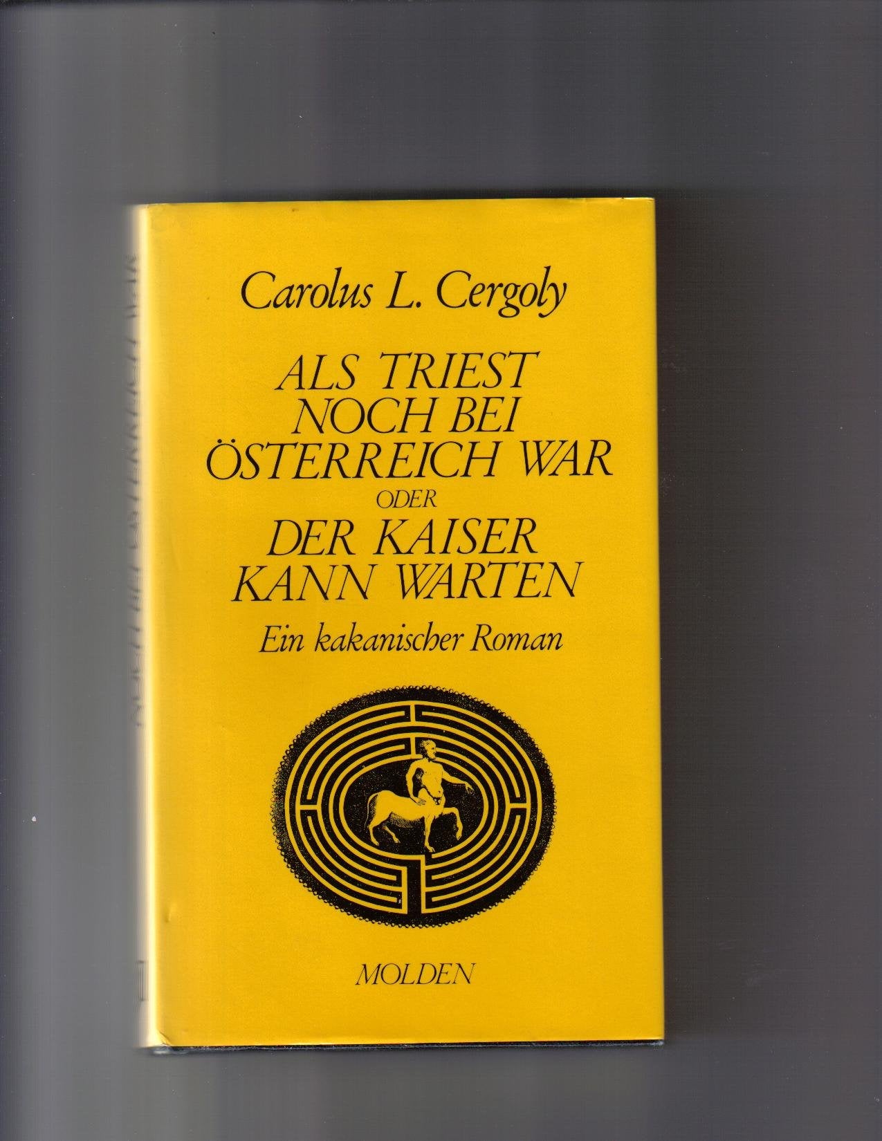 Als Triest noch bei Österreich war oder Der Kaiser kann warten. Ein kakanischer Roman Professional & Reference Books