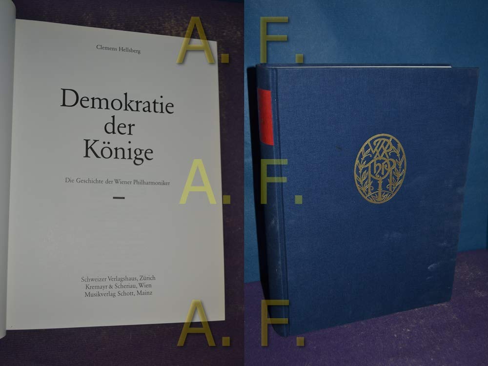 Die Demokratie der Könige. Die Geschichte der Wiener Philharmoniker Sheet Music
