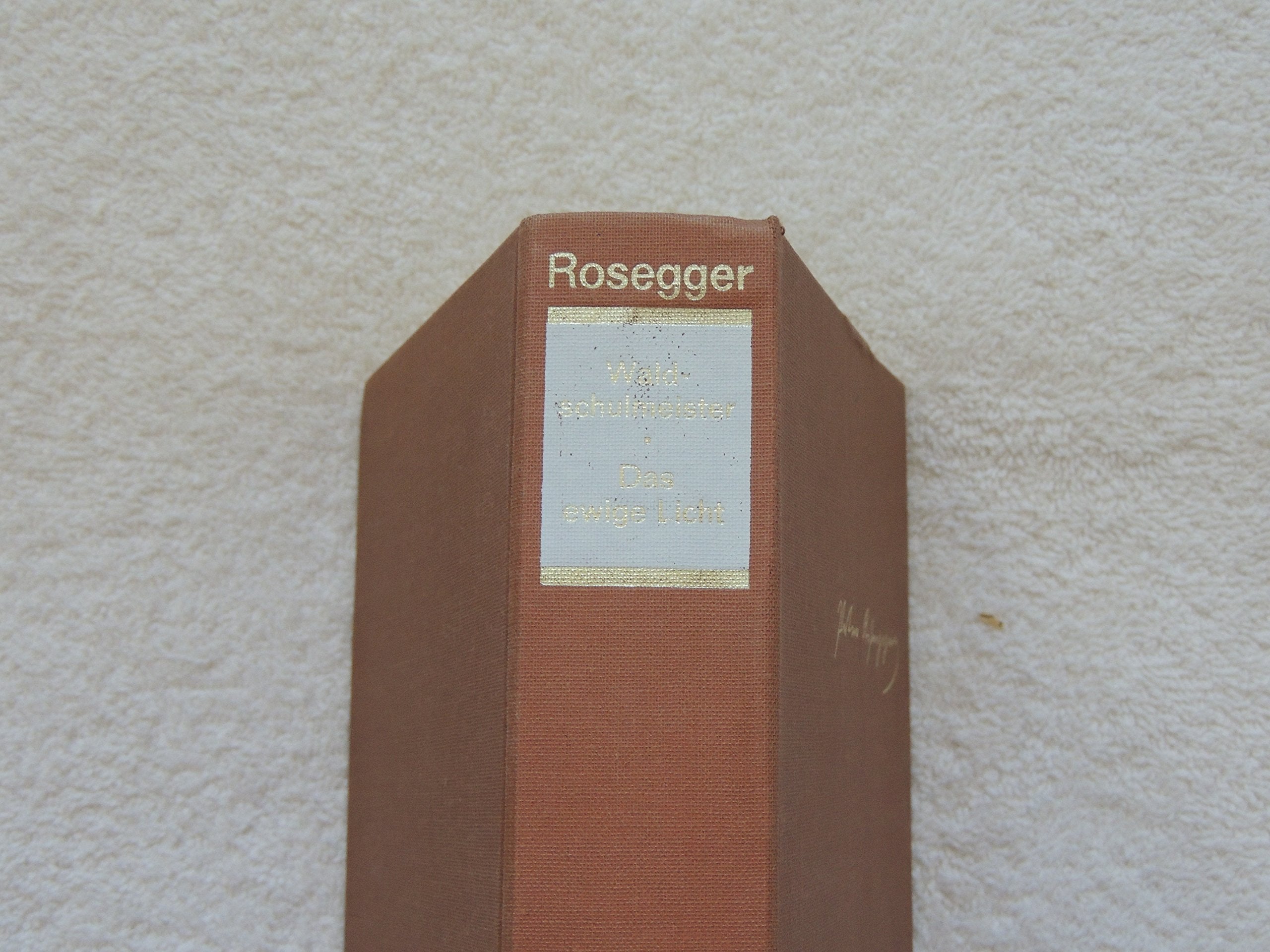 Die Schriften des Waldschulmeisters / Das ewige Licht. ( Ausgewählte Werke.) Books