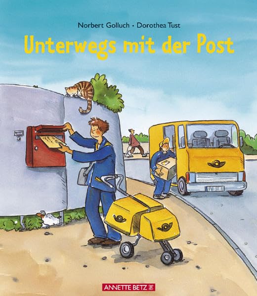 Unterwegs mit der Post Children's books