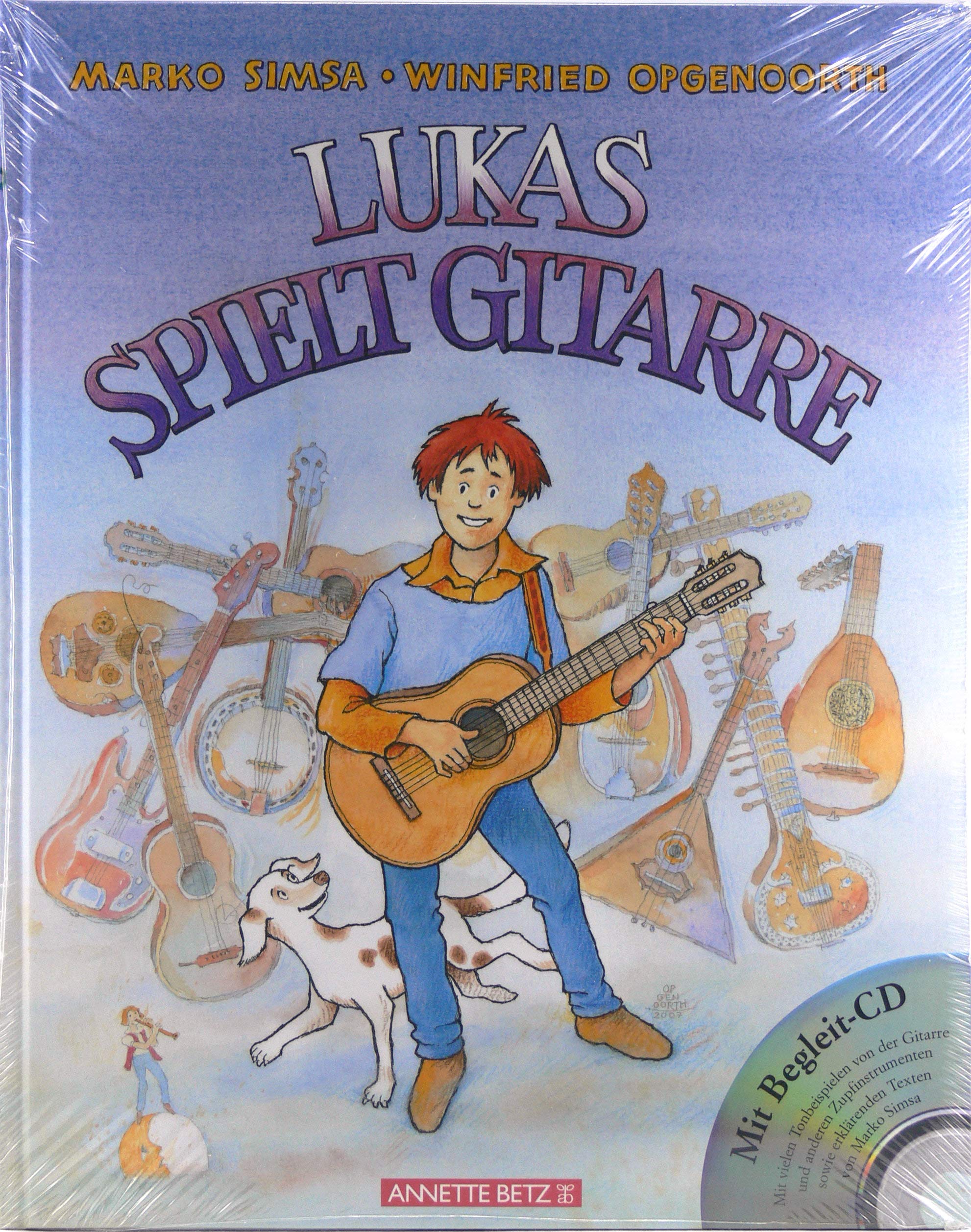 Lukas spielt Gitarre Sheet Music