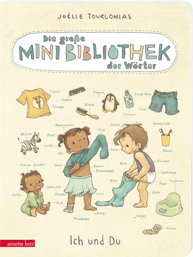 Die große Mini-Bibliothek der Wörter - Ich und Du: Pappbilderbuch (Die große Mini-Bibliothek der Wörter) General education